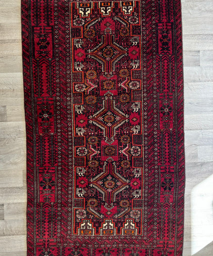 3'3"x6'4" Afghan Royal Baluch Rug