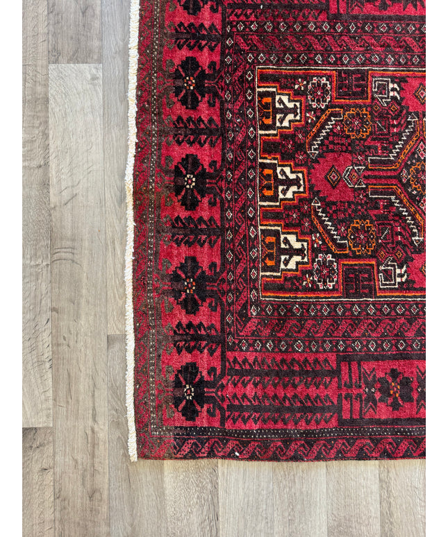 3'3"x6'4" Afghan Royal Baluch Rug