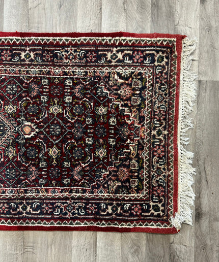 2'6"x8'4" Persian Zanjan Wool Runner