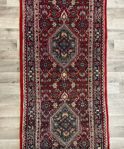 2'6"x8'4" Persian Zanjan Wool Runner