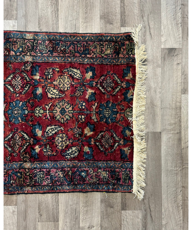 2'7"x12 Persian Mashad Runner