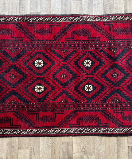 3'9"x7'4" Afghan Royal Baluch