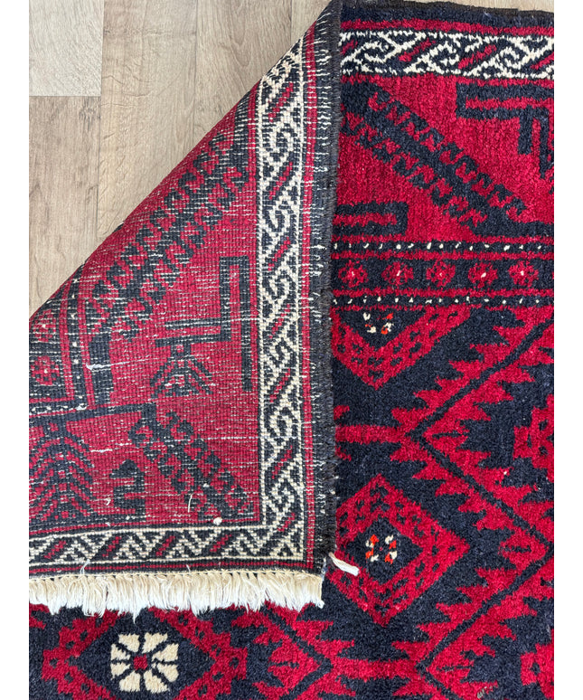 3'9"x7'4" Afghan Royal Baluch