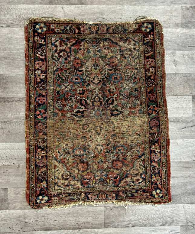 2'2"x2'4" Persian Isfahan Rug