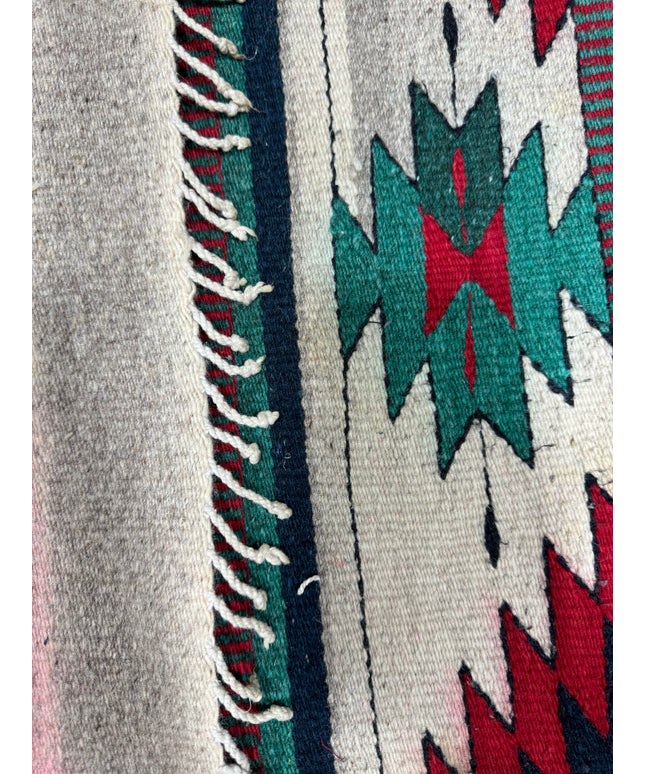 2'6"x4'11" Mexican Zapotec Rug