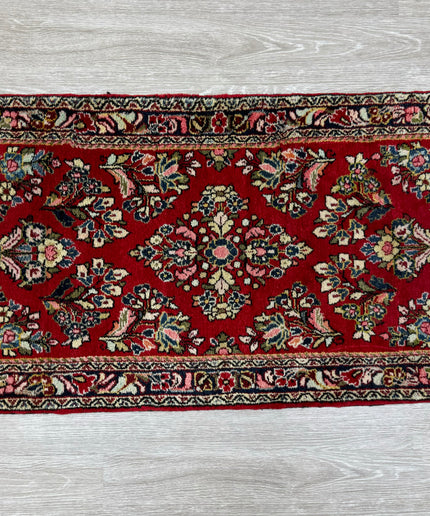 2'2"x4'1" Persian Sarouk Rug