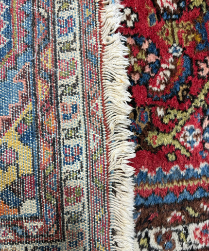 2'8"x3'11" Persian Hamadan Rug